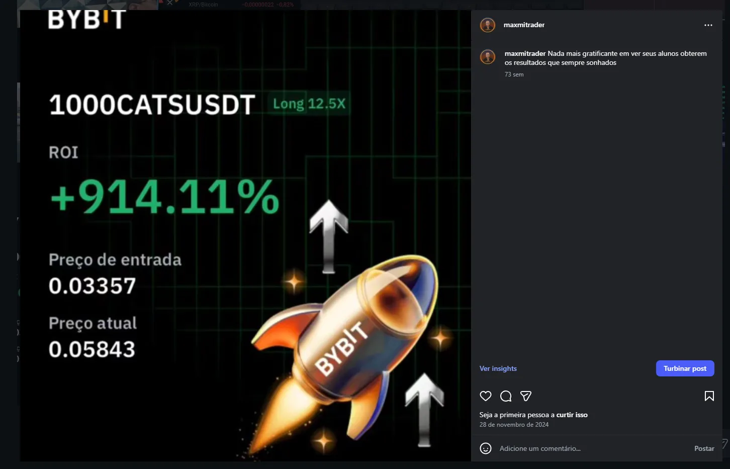 Print real Bybit ROI